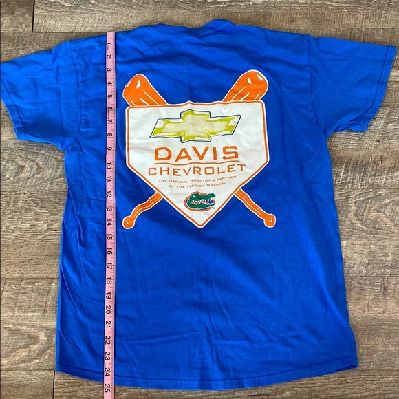 Gildan Florida Gators NCAA Blue Graphic T-Shirt Boxy Florida Short Sleeve - Picture 5 of 5